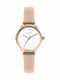 Oui & Me Bichette Women's Watch with Beige Leather Strap