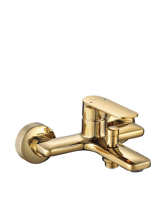 Kuchinox Mixing Bathtub Shower Faucet Gold