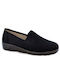 Yfantidis Women's Canvas Slip-Ons Black