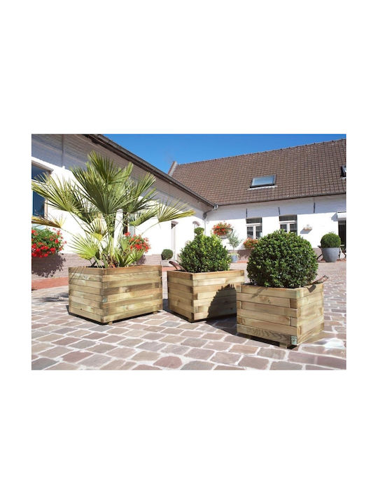 Ecoshadow Blumenkasten Hölzernes Braun