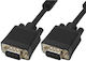 Autonics Cablu VGA de sex masculin - VGA de sex masculin Negru 3m (04.001.0387)