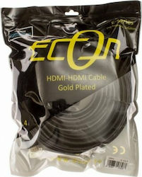 Econ E-517 HDMI 1.4 HDMI male - HDMI male 20m Μαύρο Econ E-517 HDMI 1.4 HDMI male - HDMI male 20m Μαύρο