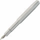 Kaweco AL Sport Füllfederhalter Mittel Silber aus Aluminium mit Blauer Tintenfarbe
