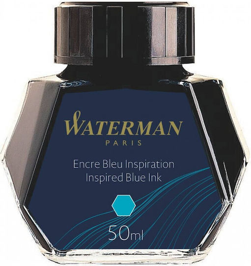 Waterman Ανταλλακτικό Μελάνι για Πένα Sea Blue 50ml