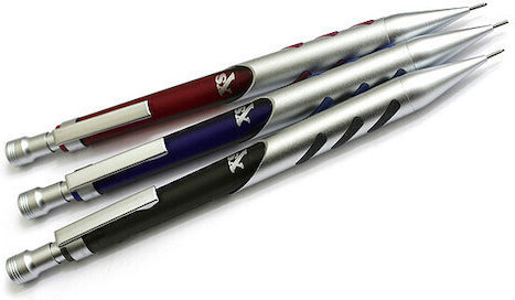 Pentel Mechanical Pencil for Drawing made of Aluminum 1pcs Black
