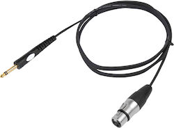 BST XLR male - 6.3mm male 6m XLRF-JACKM-6
