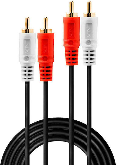 Lindy Cable 2x RCA male - 2x RCA male 2m 35661