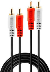 Lindy 35663 2x RCA-Stecker - 2x RCA-Stecker 5m