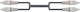 Chord Cable 2x RCA male - 2x RCA female 3m 190.054UK