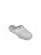 Leather Anatomic Clogs White