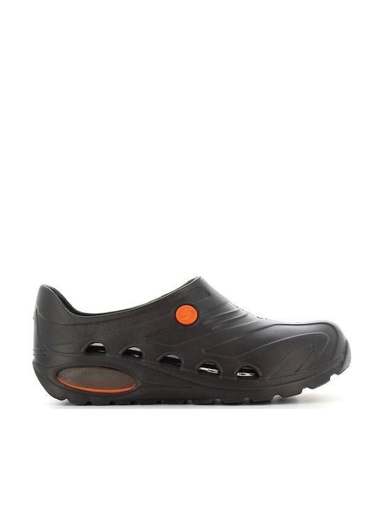 Safety Jogger Oxyva Clogs Schwarz