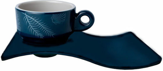 Marine Business Set Tassen Kaffee Kunststoff Blau 6Stück