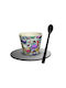 I-Total Cup Espresso Bamboo Multicolour 90ml