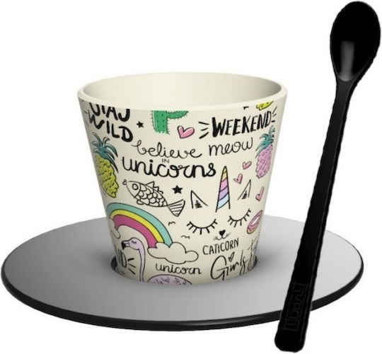 Total Gift Cup Coffee Plastic White 90ml
