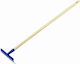 Lux Tools Gartenrechen Bogenharke mit Stiel
