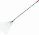 Lux Tools Gartenrechen Rasenharke mit Stiel