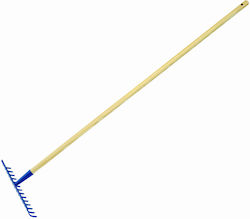 Lux Tools Τσουγκράνα Χώματος με Κοντάρι