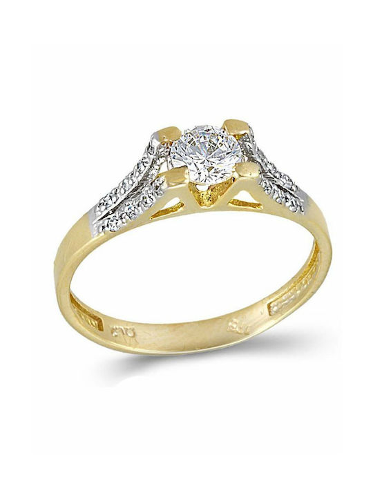 Paraxenies Single Stone from Gold 14K