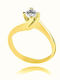 Paraxenies Single Stone from Gold Plated Silver