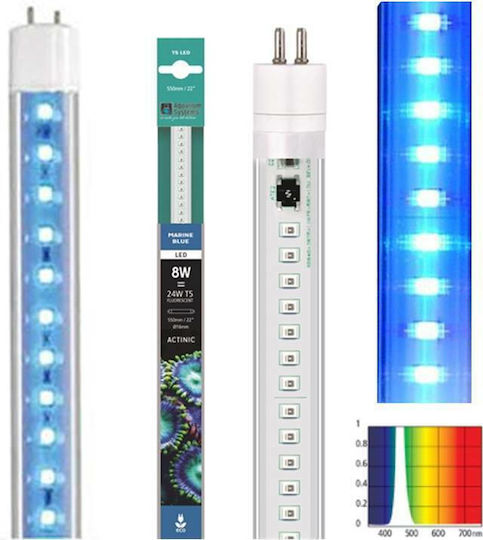 Arcadia Led лампа за Аквариумно Осветление с Син Светлина 9W