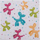 Ball Dog Party Napkins Multicolour 33x33cm 20 Pieces