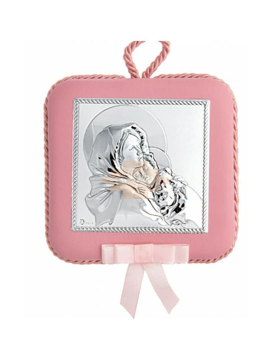 Q-Jewellery Heilige Ikone Kinder Amulett mit der Jungfrau Maria aus Silber 431729