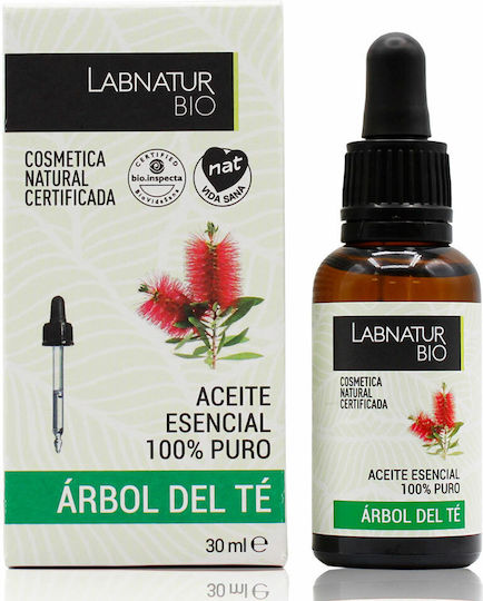 Laboratorio SyS Labnatur Βιολογικό Αιθέριο Έλαιο Tea Tree με Σταγονόμετρο 30ml