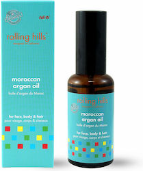 Rolling Hills Argan Oil για Πρόσωπο και Σώμα 50ml