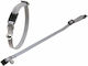 Flamingo Katzenhalsband Silber