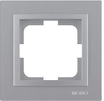 Mono Electric Switch Frame 1 Position Vertical Installation in White Color 500-002136160
