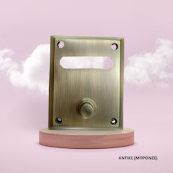 Zogometal Complete Wall Push Bell Button with F...