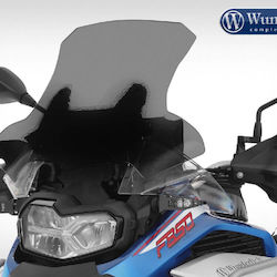 Wunderlich Motorcycle Windshield & Windscreen Tinted Visor 43971-002