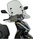 Fabbri Transparentes Visier Motorrad für Honda SH 125 / SH 150 3355/B-E
