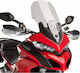 Puig Motorcycle Windshield & Windscreen Transparent Visor for Ducati Multistrada 7623W