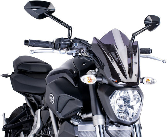 Puig Motorcycle Windshield & Windscreen Tinted Visor for Yamaha MT-07 7015F