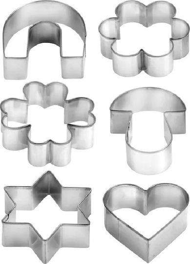 Tescoma Decorațiuni pentru prăjituri Inimioare Metalice 6buc