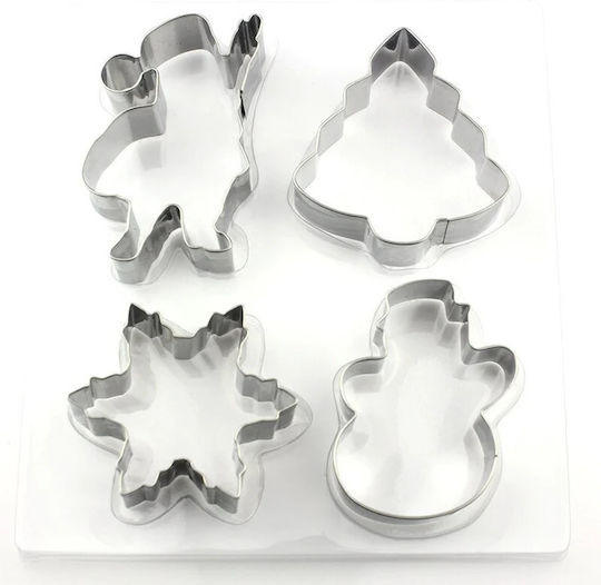 Sugar Love Metallic Animal-Shaped Cookie Cutter 4pcs