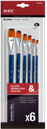Artix Malpinsel-Set No2 6Stück