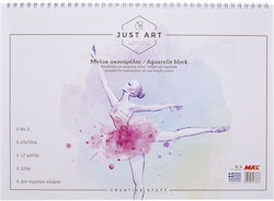 Just Art Aquarellblöcke Nr.3 25x35cm
