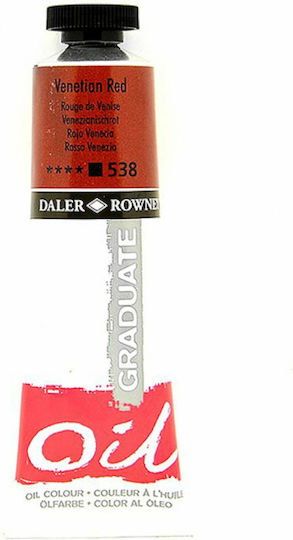 Daler Rowney GRADUATE OIL Red Oil Colour 38ml