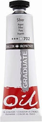 Daler Rowney GRADUATE OIL Ασημί 38ml 1τμχ