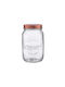 Butlers Mason Vase Allgemeine Verwendung mit Deckel Glas Transparent 1000ml
