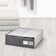Rayen Fabric Storage Case For Clothes in Gray Color 55x65x20cm 1pcs
