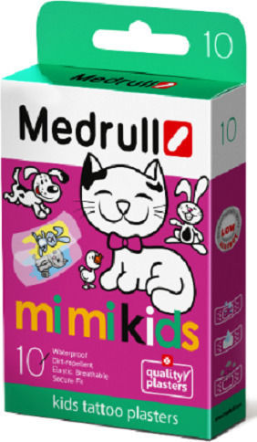 Medrull Kids Waterproof Plasters 10pcs