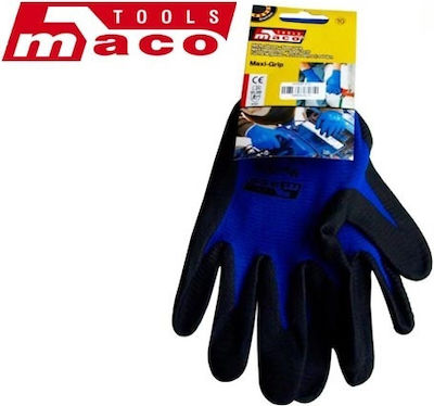 Maco GRIP Arbeitshandschuhe Blau Nitril 7400004210001