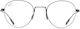 Metal Prescription Eyeglass Frame Titanium Grey MJO2723-47