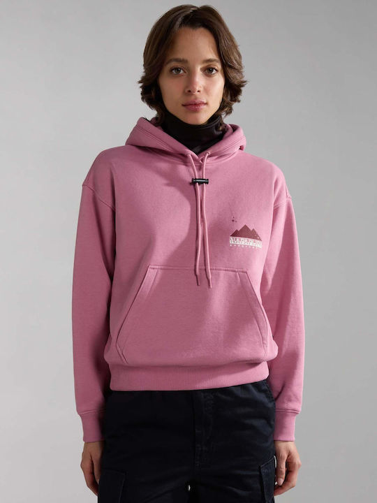 Napapijri Women's Hooded Sweatshirt Pink