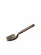 Set de Furculițe Fructe/Desert Metalice Argintiu 6buc