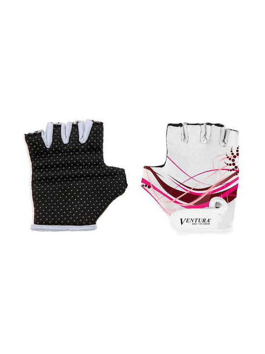 Ventura Half Finger Kids Cycling Gloves Multicolour