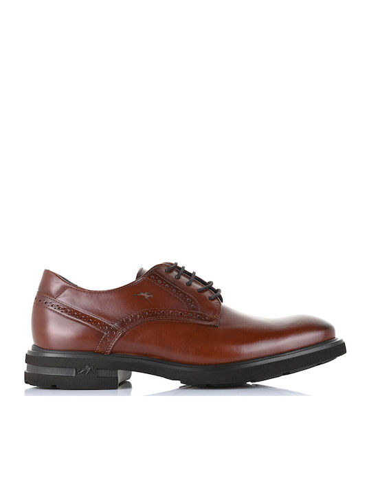 Fluchos Men's Leather Oxfords Brown